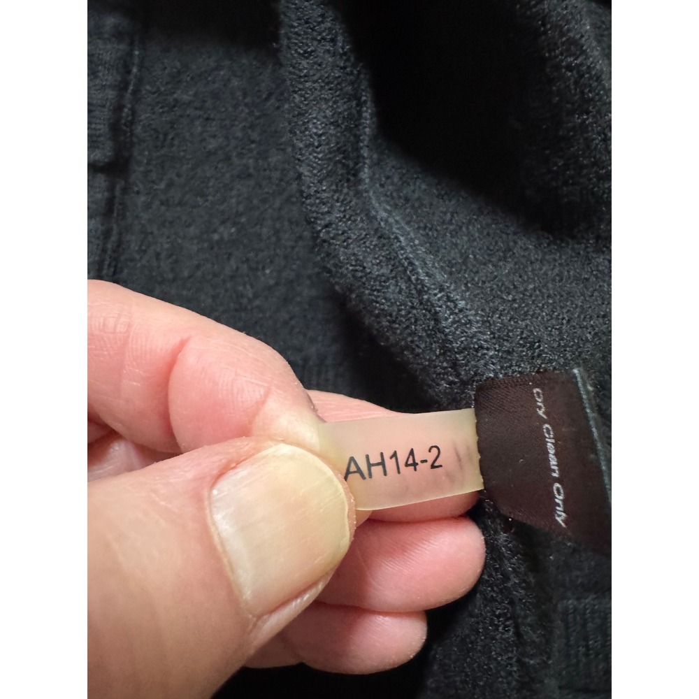 Peruvian Connection Black Button Front Cardigan D… - image 5